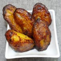 Fried Plantains (5) · 5 pieces fried plantains