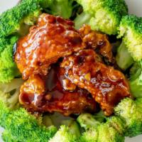 General Tso Chicken · Hot and spicy.