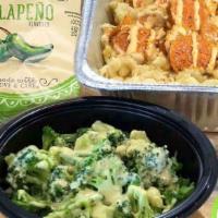 Build Your Own Vegan Mac & Cheese Family Deal · Our classic mac and cheese with vegan cheese sauce and your choice of beyond meat proteins, ...