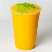 Mango Smoothie · Very refreshing smoothie! Made with natural mango chunks, and mango natural juice!  Add the ...