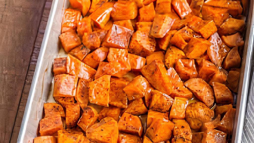 Candied Yams · Fresh yams candied in maple sauce