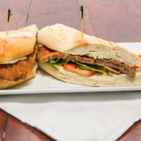 Milanesa · Classic breaded beef or thin cut breaded chicken breast.