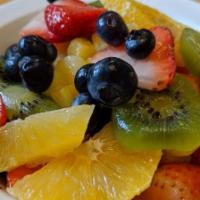 Fruit Cup · Vegetarian. Bowl of fresh seasonal fruits.