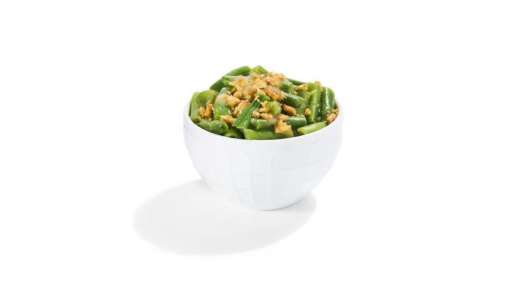 Green Beans · Tender strips of special-cut green beans cooked with Bojangles’ seasoning. 40 - 140 Cal.