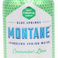 Montane, Cucumber Lime Sparkling Water · 