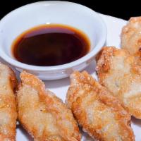 Deep-Fried Dumplings · 5 Piece Pork/Veggie Dumplings, with dipping sauce