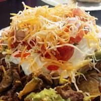 Carne Asada Loco Nachos · 