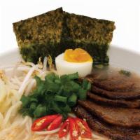 Tonkotsu Ramen · Based upon pork bones broth and tonkotsu(mean pork bones-in Japanese) noodle in the soup, to...