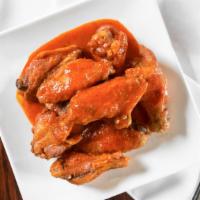 17 Buffalo Wings (6) · Hot and spicy.
