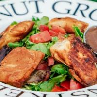 Goat Cheese Salad · Mesclun | goat cheese wraps | tomatoes | balsamic