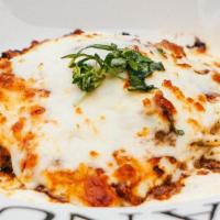 Meat Lasagna · The traditional | light cream sauce