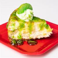 Keylime Cheesecake Slice · 