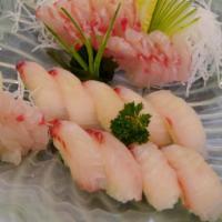 White Fish (Su) · With raw fish.