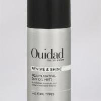 Revive & Shine Rejuvenating Dry Oil Mist · 5 oz. Meet revive and shine, a restorative dry oil that softens and moisturizes curls, deliv...