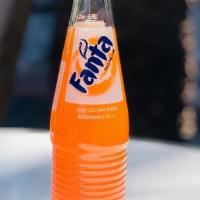 Orange Fanta Bottle · 