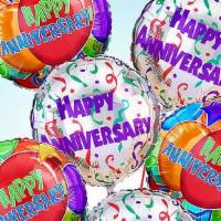 Happy , Anniversary Balloon Pack · 12 assorted  Happy Anniversary balloons, 6 latex and 6  Happy Anniversary miller to celebrat...