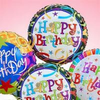 Happy Birthday, Balloon Pack · 12 assorted , Happy Birthday balloons, 6 latex and 6  miller , Anniversary, Happy Birthday m...