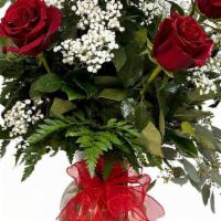 Offer  Dozen  Long-Stemmed Red Roses · Send one dozen stunning long-stemmed red roses as a classic expression of your enduring love...