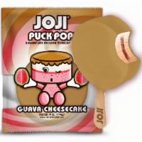 Guava Cheesecake · Guava & Cheesecake Frozen Yogurt, Ooey Gooey Guava Paste Center, Cookie Butter Coating