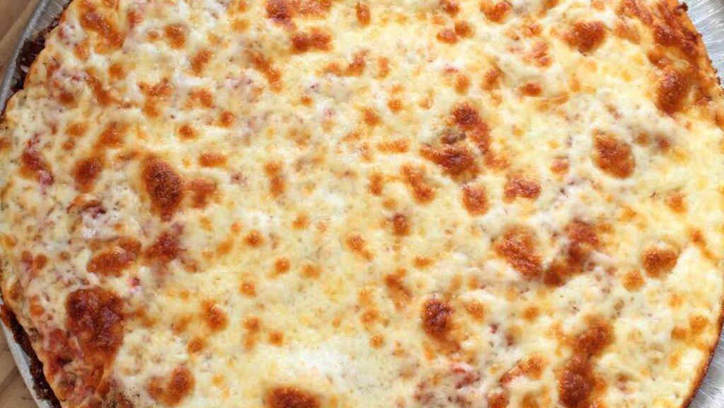 Pizza Margherita · Vegetarian Pizza with Mozzarella cheese and Tomato sauce.