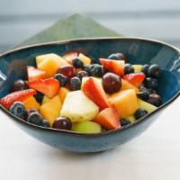 Fresh Start Fruit Cup · Gluten-free, vegetarian.