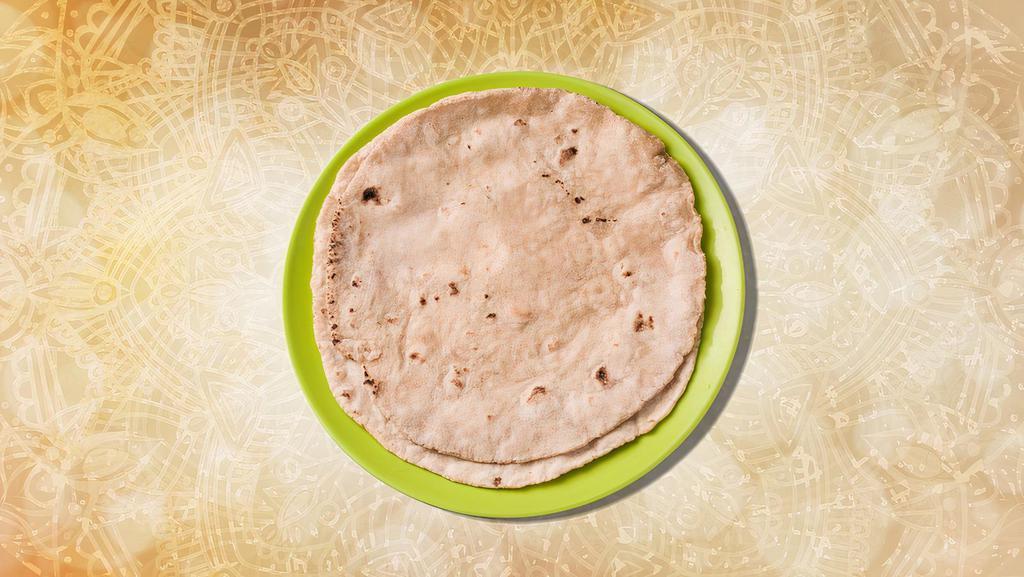 Chapati · Whole wheat flat bread baked to perfection over a pan