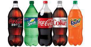 2 Liter · 2 Liter sodas options: Fanta, Sprite, Coke, Diet Coke and Coke Zero.