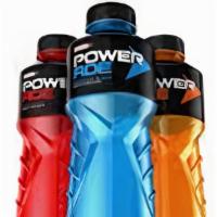 Powerade · Select one fruit punch (red), mountain blast (blue), or orange from the list below.