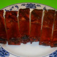 Bbq Spare Ribs · 6 pieces.
