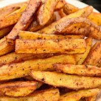 Cajun Fries · Delicious fries, fried to perfection and sprinkled with a house mix of cajun seasoning.
