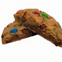 Chip & M'S · Chocolate Chip Dough. Mixed with M&M's and Valrhona Chocolate.