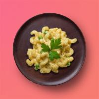 Mac & Cheese · Elbow Macroni dipped in our homemade 4 cheese sauce served hot with a sprinkle of cheese