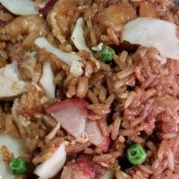Fried Rice House Special · Fried  Rice, Chow  Mein, or Lo Mein w/ Pepper Shrimp, Beef, Pork or Chicken