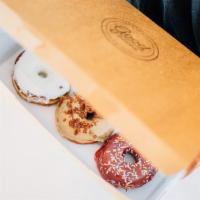 Assorted 4 Box · Assorted Selection of 4 Doughnuts (Baker's Choice | Excludes Filled Doughnuts | If you would...