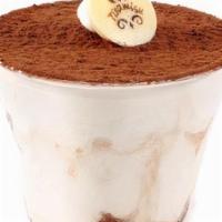 Tiramisu Cup · This classic Italian dessert contains cocoa and espresso that is blanketed in mascarpone and...