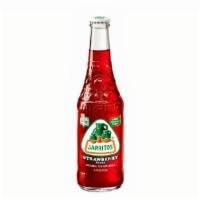 Jarritos Strawberry Mexican Soda Bottle · 