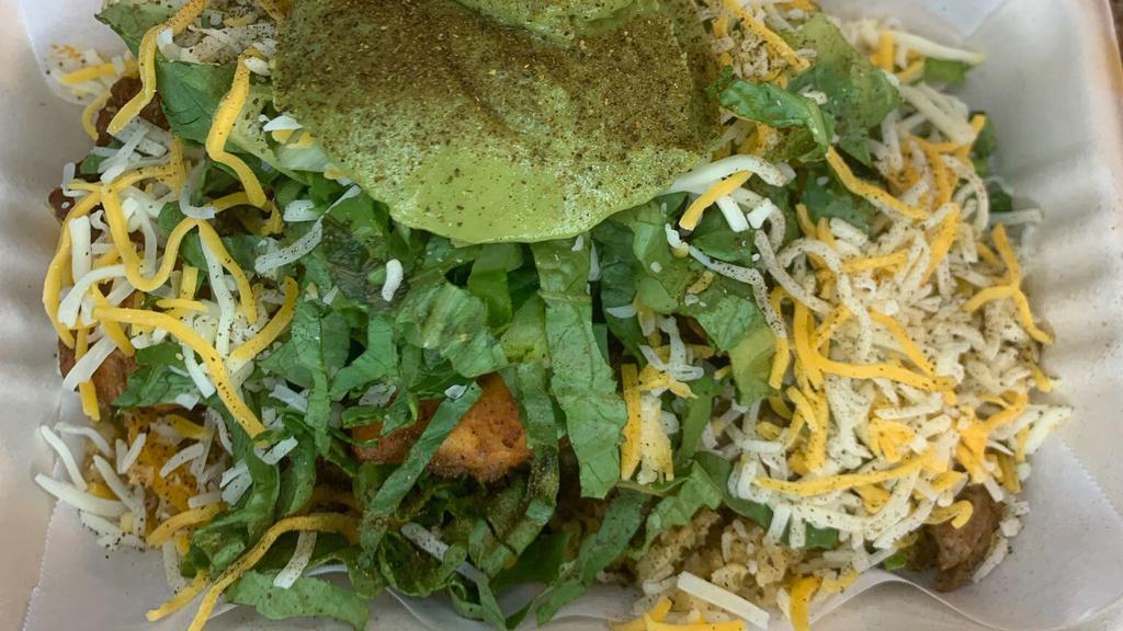 Burrito Power Bowl · Burrito bowl with your choice of toppings.