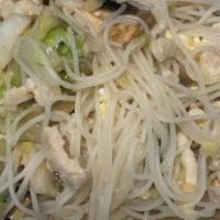 Chicken Mei Fun · Thin rice noodles.