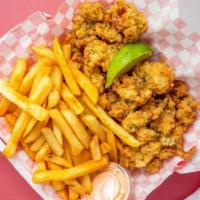 Crack Conch Snack · Conch meat fied in a flour batter with our special seasoning