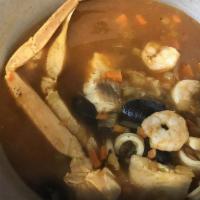 7 Mares · Seafood soup made to order mussels, crab, shrimp, squid and fish.