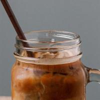 Iced Latte · shot of espresso, mixed with milk of your choice and ice cubes