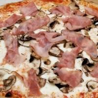 12” Medium Pisa · Tomato sauce , mozzarella , ham , mushroom