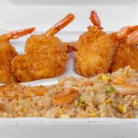 Shrimp Fried Rice & Shrimp · 