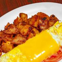 Cheese Omelet · Choice of American, Swiss or  Cheddar.