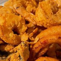 2Pc Whiting & 6 Pc Shrimp · Meal comes with Fries or Onion Rings