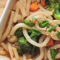 Vegetable Udon Soup · assorted vegetable, udon in clear broth