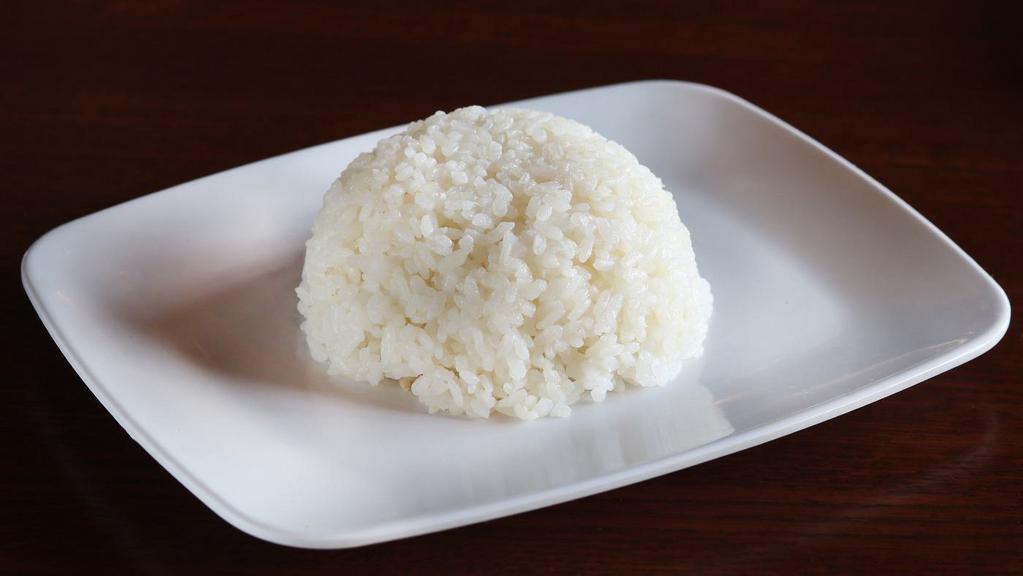 Sushi Rice · Gluten free. Premium short grain white rice and vinegar.