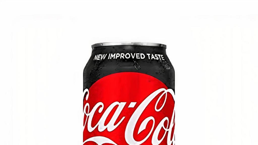 Coke Zero · Can of Coke Zero.
