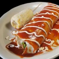 Grande Burrito · Burrito filled with your choice of protein. Filled with rice, beans, pico de gallo, sautéed ...
