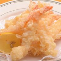 Shrimp Tempura · Deep fried shrimps.